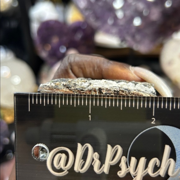 Petrified Wood & Calcite Specimen - Picture 9 of 9